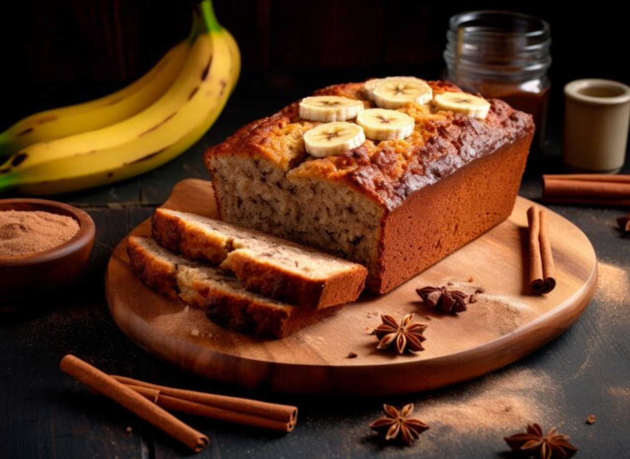 Gluten Free Carob Banana Cake