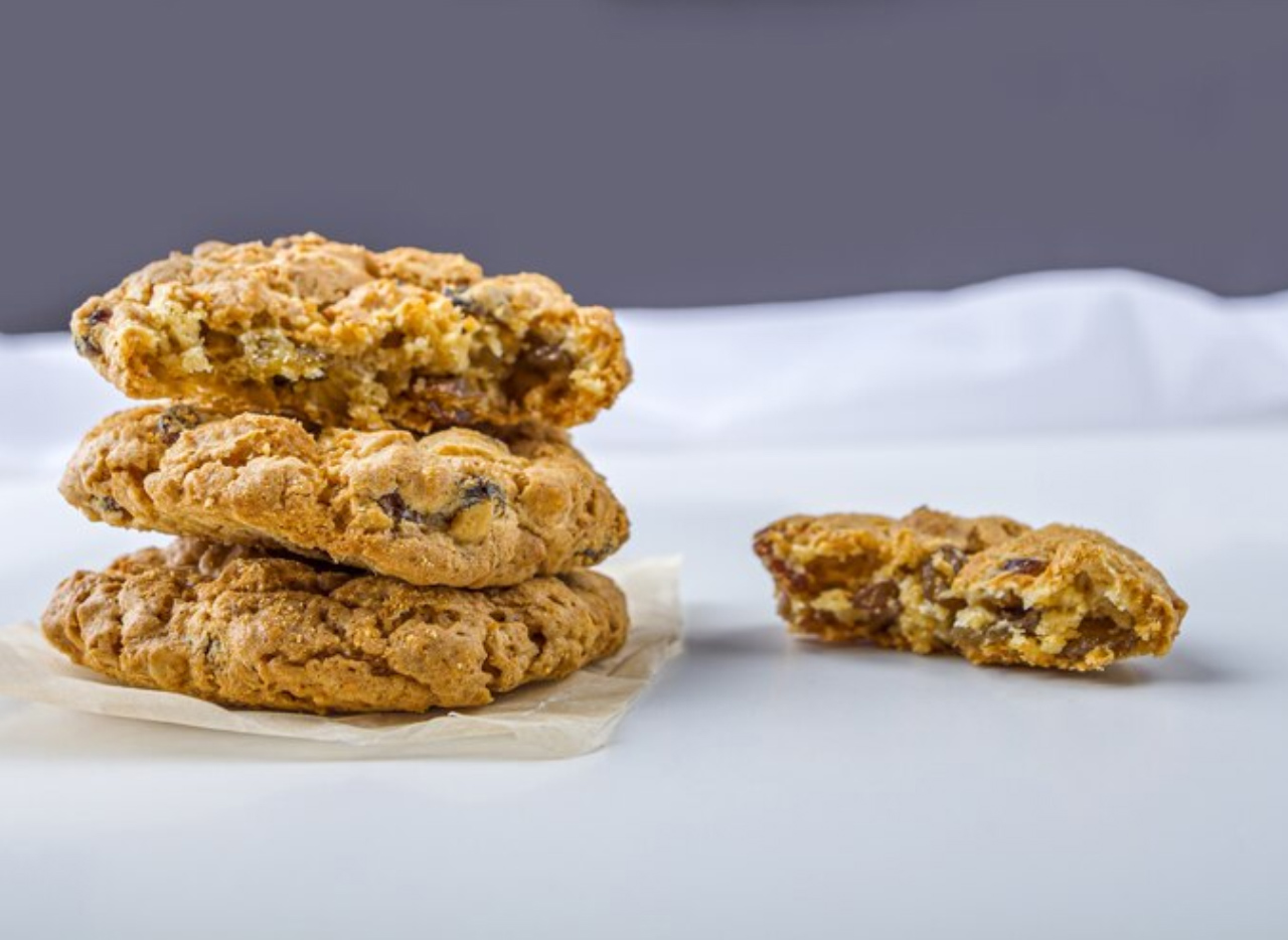 Trail Mix Cookies (or, Breakfast/Energy Bars)